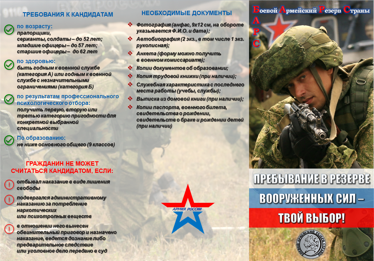 БАРС - боевой армейский резерв страны.